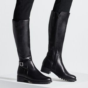 La Canadienne Silvana Boots, Black Leather, Size 6